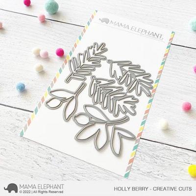 Mama Elephant Creative Cuts - Holly Berry